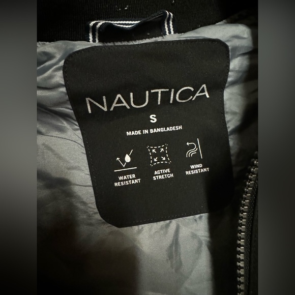 Nautica jacket black size Small mens - Picture 10 of 10